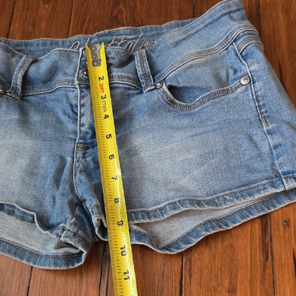 L Blue Jean Shorts - Picture 3 of 5